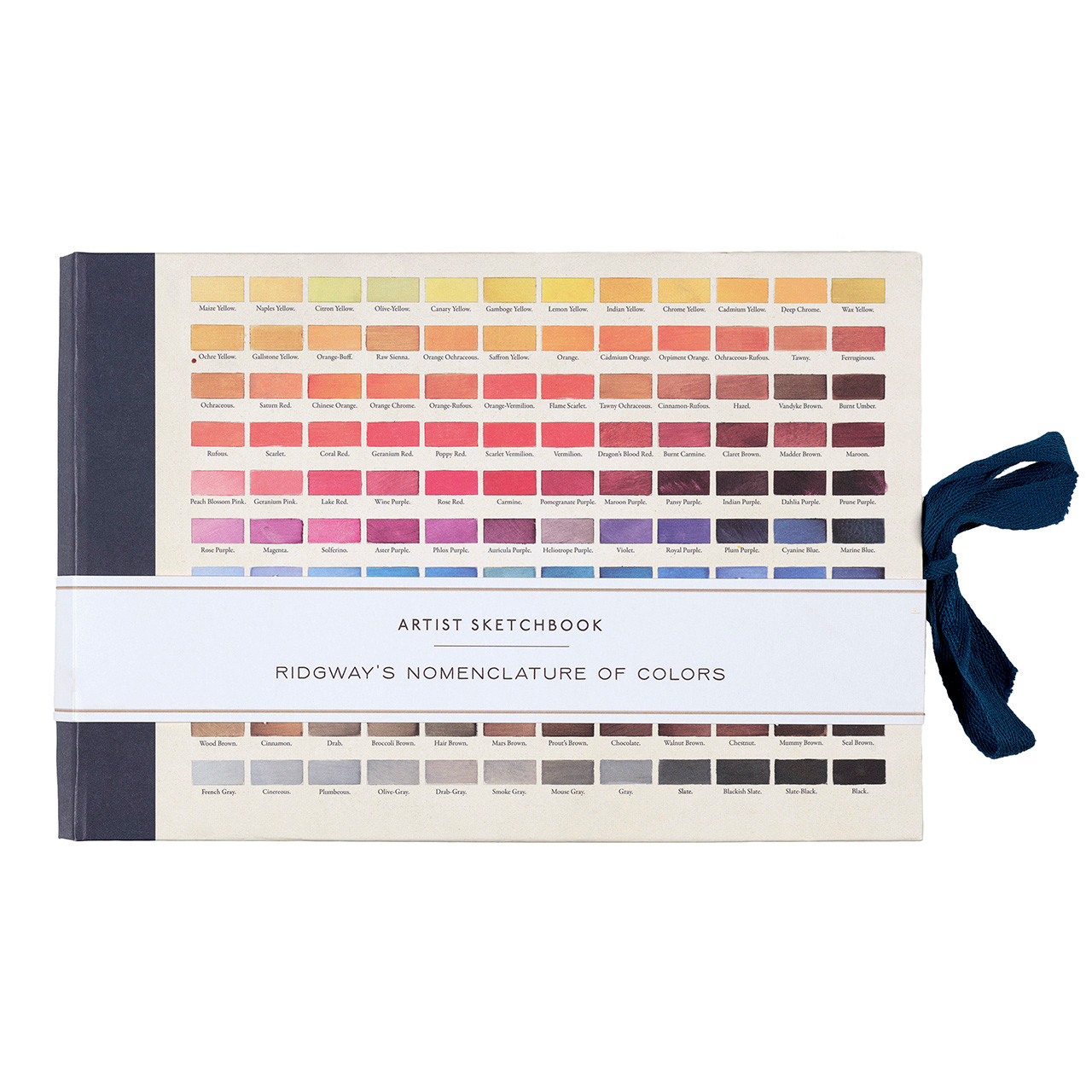 Artist sketchbook: Ridgway's nomenclature of colours - National