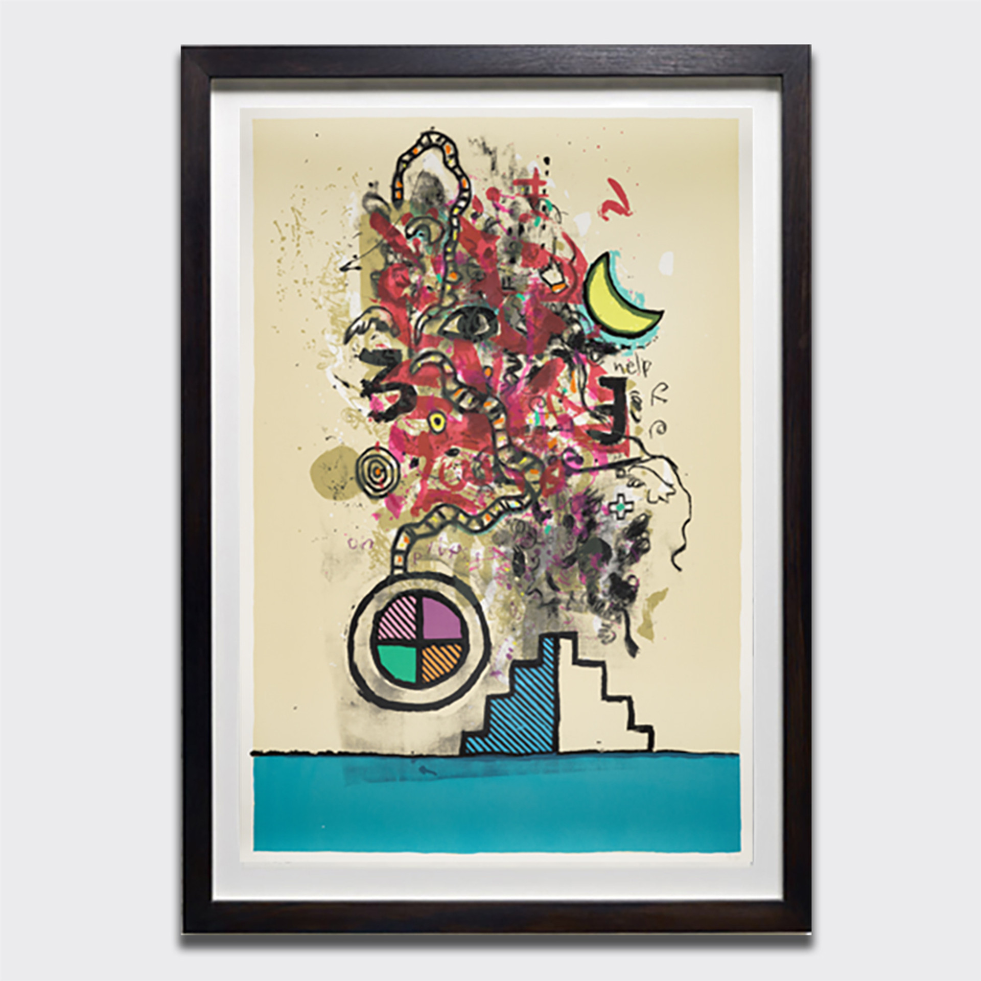 Magic Circles by Alan Davie limited edition screenprint