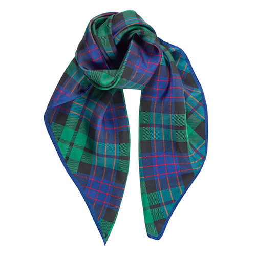 National Galleries of Scotland exclusive tartan square silk scarf