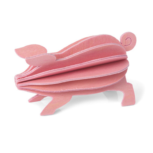 Lovi Pink Pig Construction Kit (6cm)