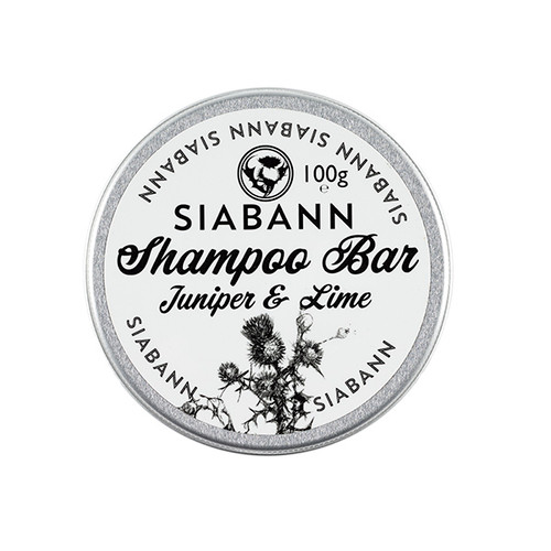 Juniper and lime shampoo bar tin