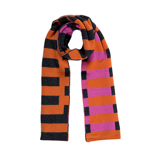 100% pure new wool Bauhaus heatwave scarf