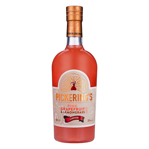 Pickering’s Pink Grapefruit and Lemongrass Liqueur (50cl – UK sale only)