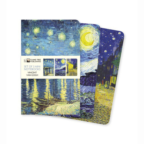 Vincent van Gogh mini notebook set