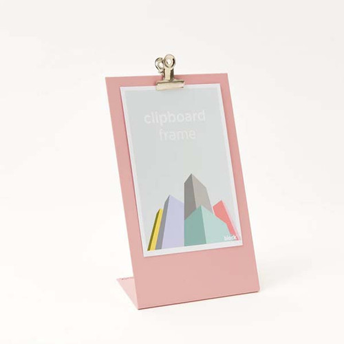 Pink clipboard frame