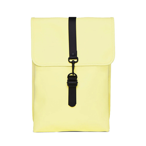 Waterproof yellow straw medium backpack 