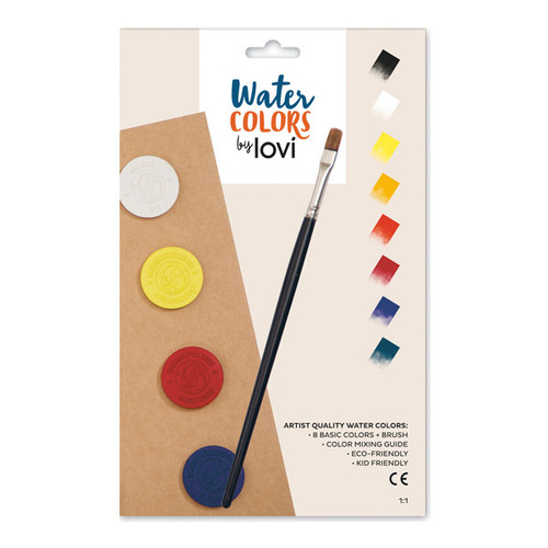 WATERCOLOR SET COTMAN 12/SET POCKET PLUS BRUSH WN0390373