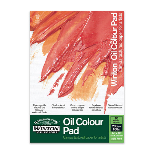 Winton gummed oil colour A4 pad