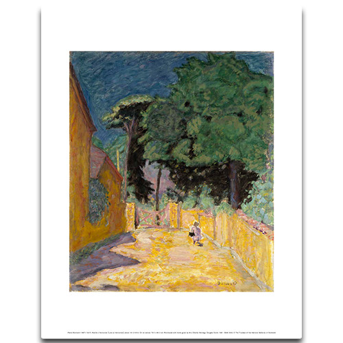 Ruelle à Vernonnet [Lane at Vernonnet] by Pierre Bonnard art print