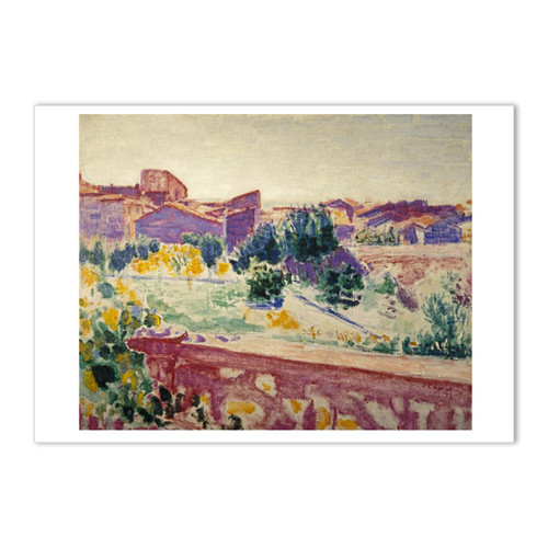 The Balustrade by Roderic O'Conor A5 postcard