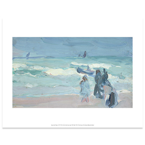 On the French Coast by Samuel John Peploe art print