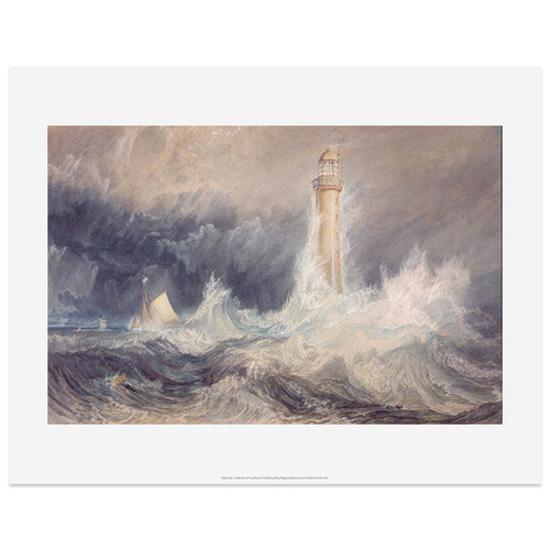 Bell Rock Lighthouse by Joseph Mallord William Turner art print