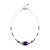 Murano glass large rosetta bead necklace