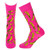 Bananas by Andy Warhol pink socks (size s/m)