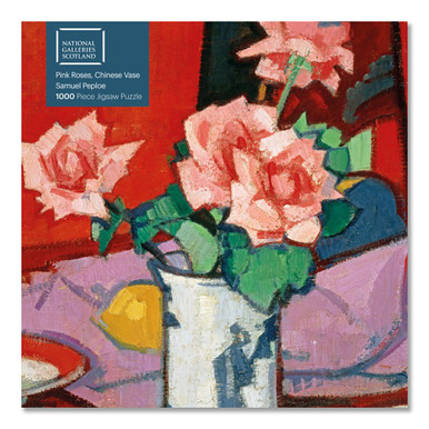 Pink Roses, Chinese Vase by Samuel John Peploe | National