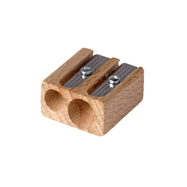 Wooden Double Pencil Sharpener | National Galleries of Scotland