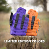 Floodlight2 kydex holster in orange and purple.