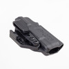 Skeleton IWB holster photo showing rounded comfort muzzle.
