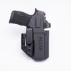Skeleton IWB holster shown with Sig Sauer P365XL and Boresight Solutions grip texturing.