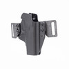Summit OWB holster three quarters view, showing attachment of Tegris belt loops.