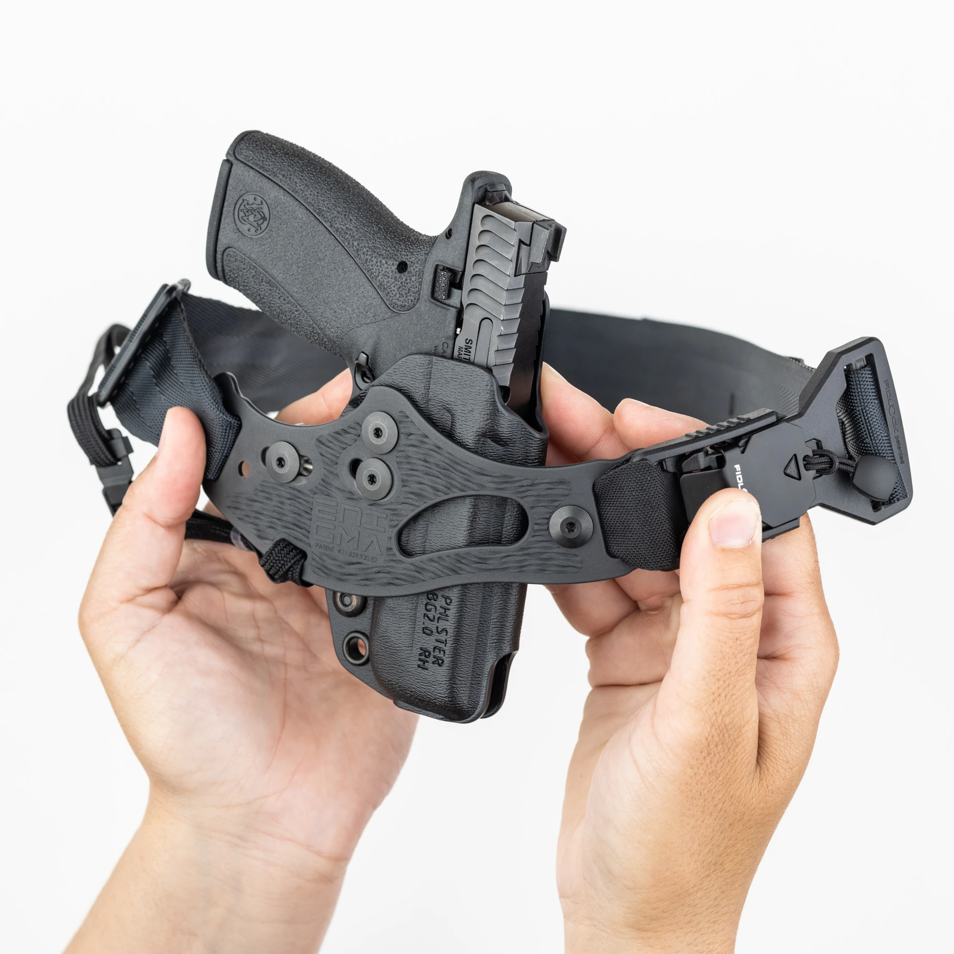 Beltless Pin Enigma Micro — Beltless Concealed Carry for Rule-One Guns