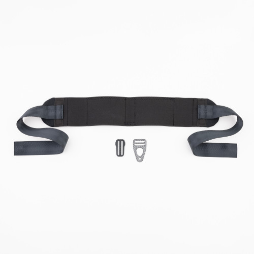 Sport Belt flat lay. The Sport Belt pairs with any Enigma model for more comfortable carry.