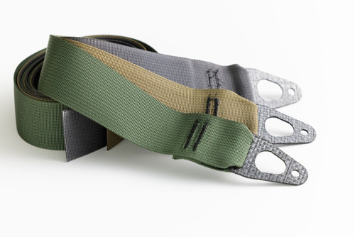 Photo of color choices for the Enigma belt.