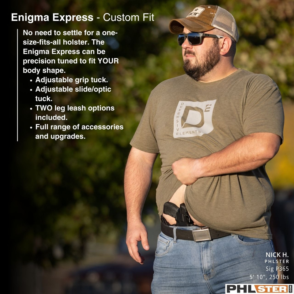 Enigma Express | Concealed Carry with NO Belt by PHLster