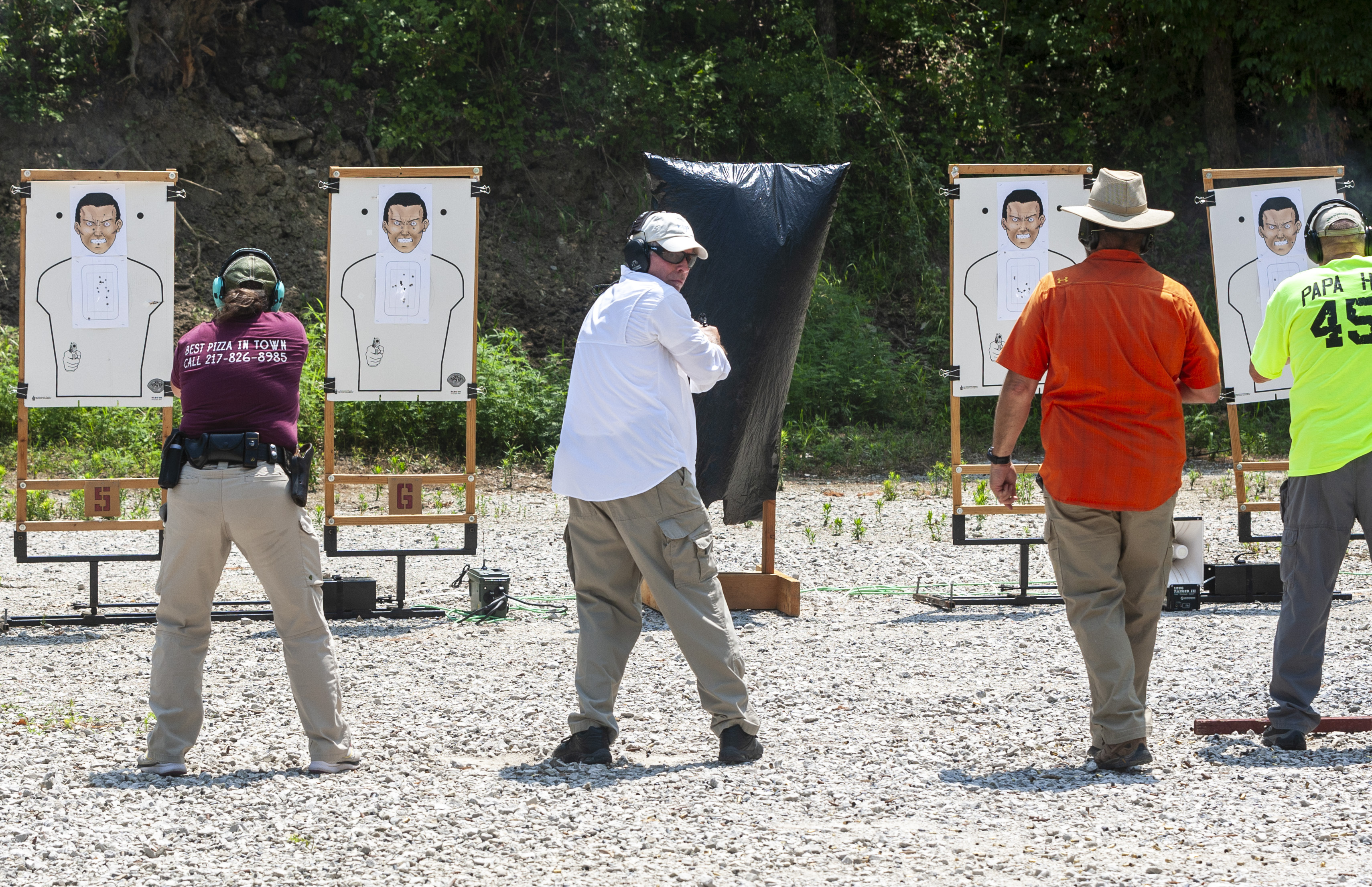 Checking Your Six Students on the Firing Line