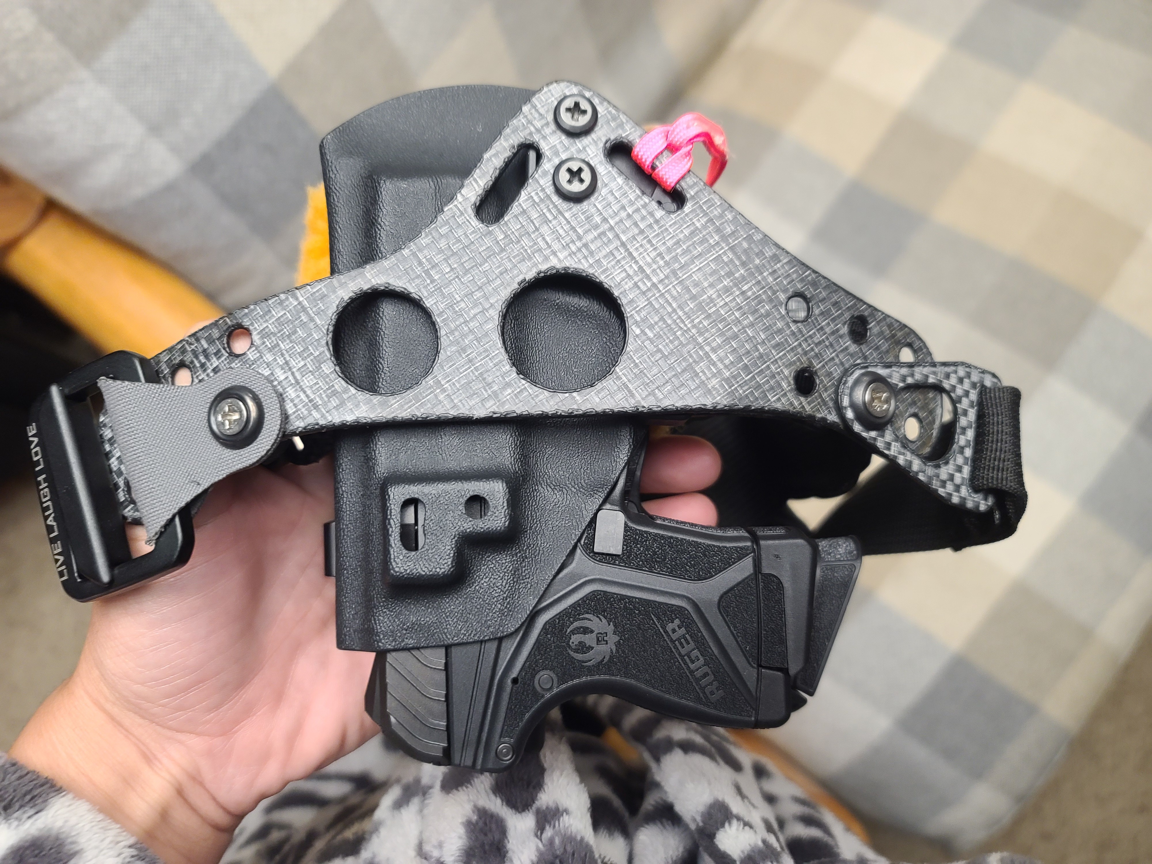 Example of an Enigma-compatible holster shell.