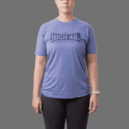 Sarah demonstrating Enigma concealment in yoga pants