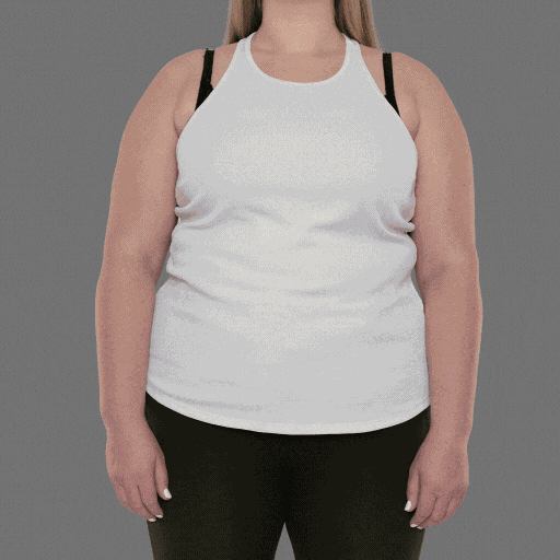 Mackenzie demonstrating Enigma concealment in leggings