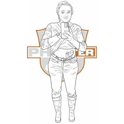 Apple-Shaped Female Frame - illustration