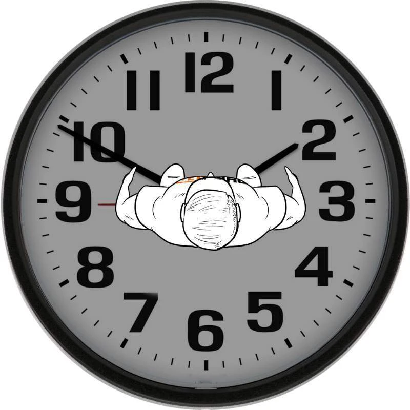 Diagram of clock positions for concealed carry.