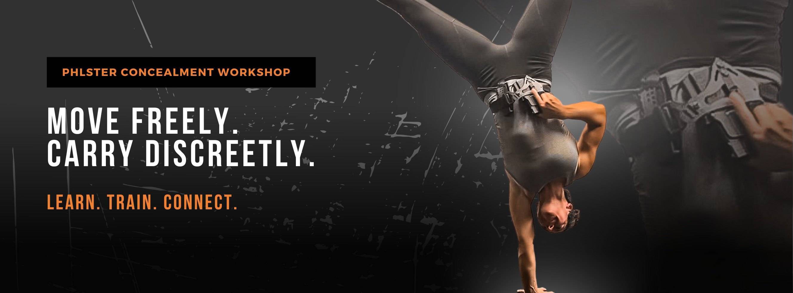 Banner image from the PHLster Concealment Workshop group.