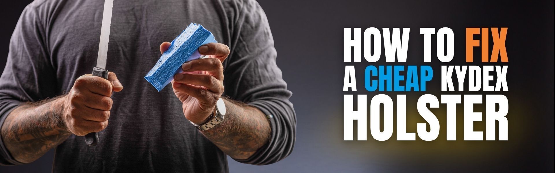 How To Make A Cheap Holster Work