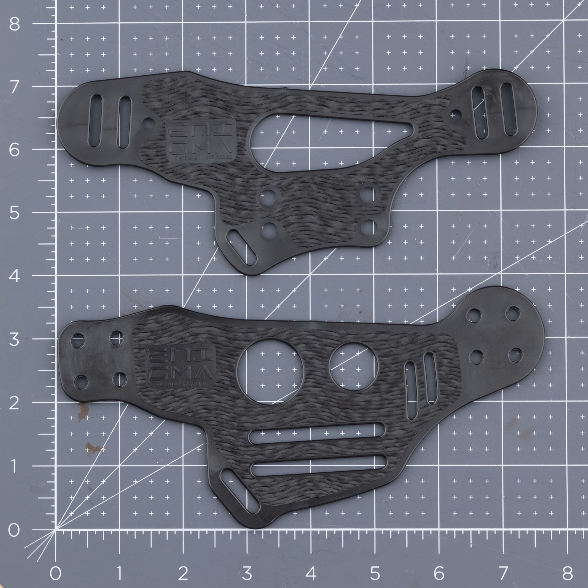 Comparison photo of Light Bearing Express vs OS Enigma.