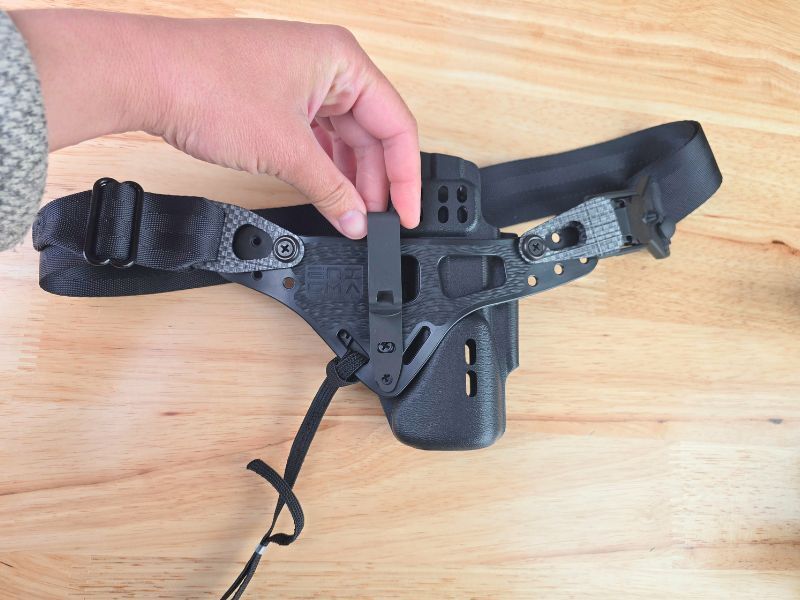 Photograph of DCC clip attached to Standard Enigma OS.