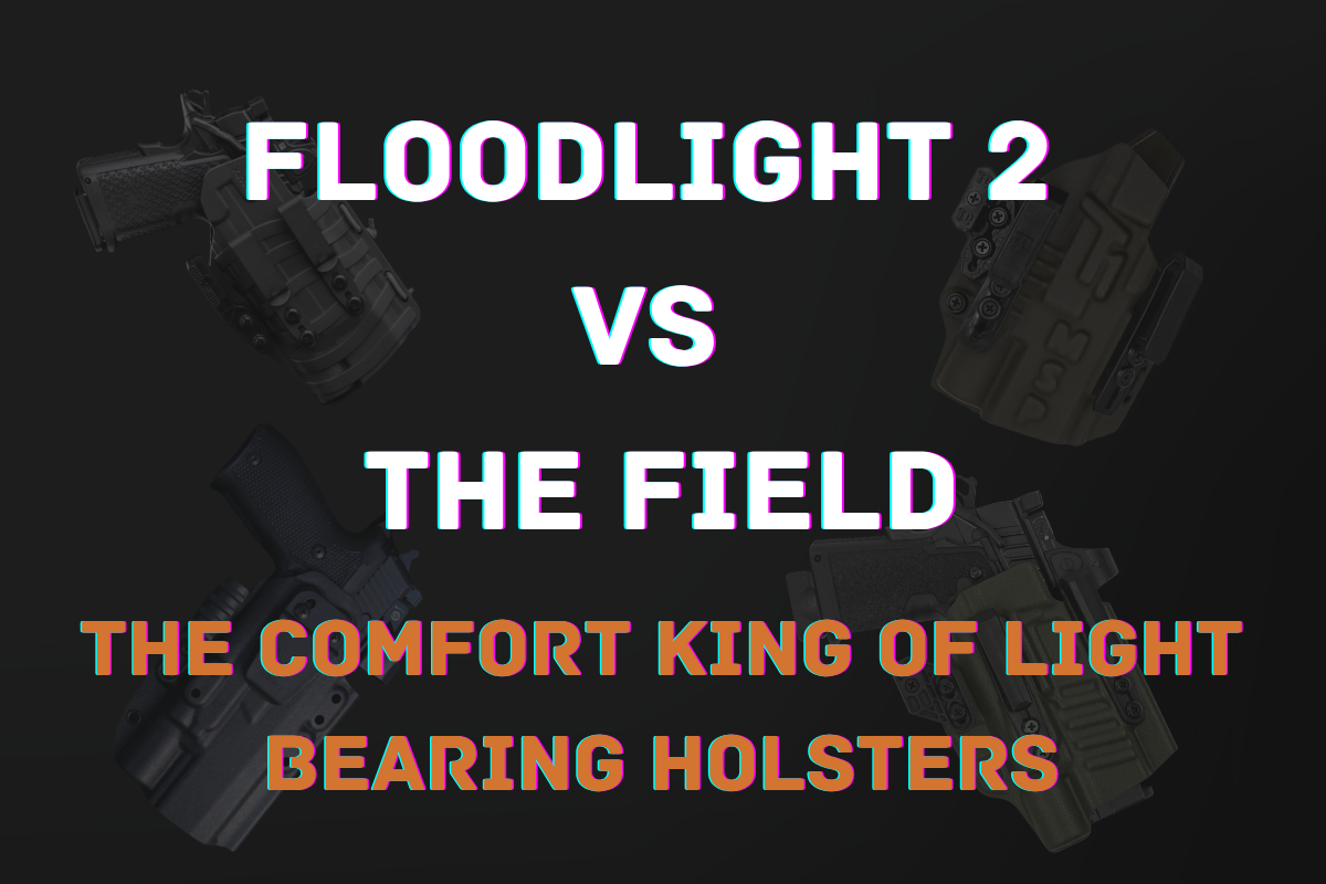 PHLster Floodlight 2.0 universal light-bearing holster hero image