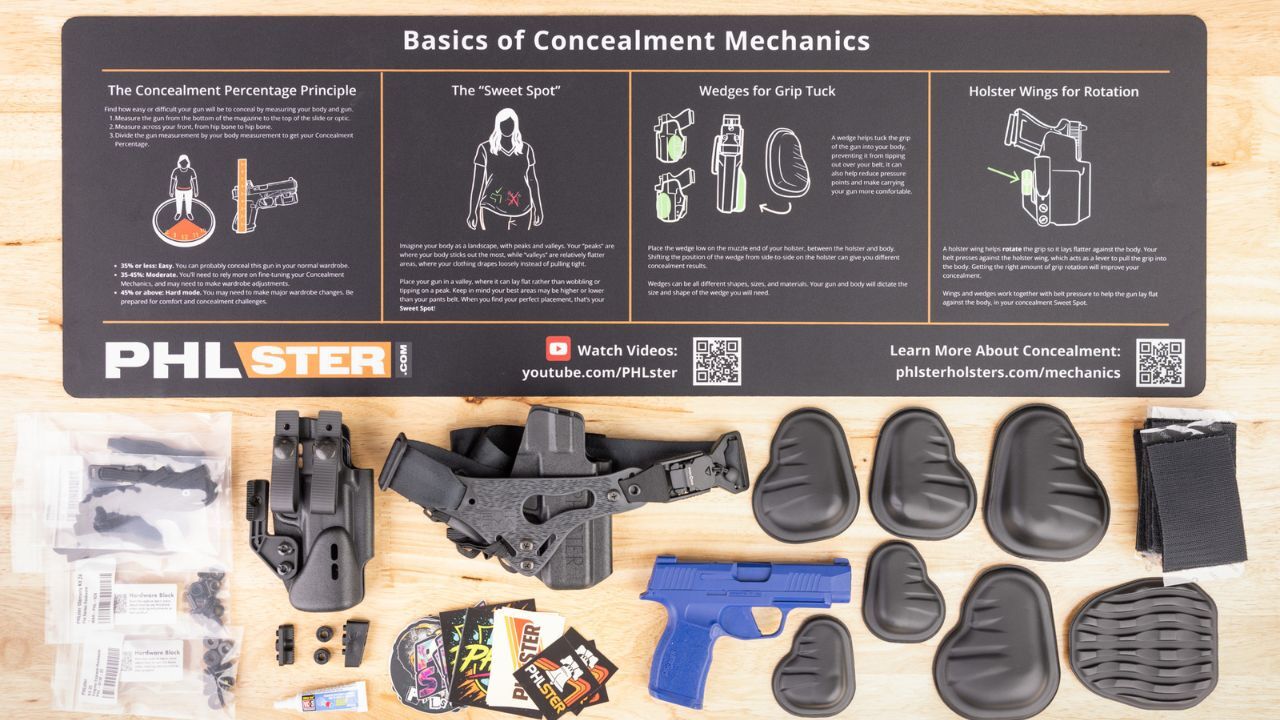 PHLster instructor resources and concealment teaching materials