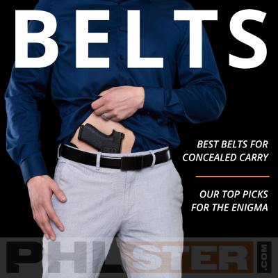 Best Belts for Concealed Carry - IWB and Enigma