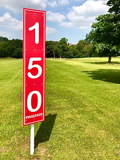 Recycled Plastic Driving Range Distance Marker - Verticle - Pinseeker