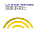 Econami, ECO-21PNEM Digital Sound Decoder Part Numbers