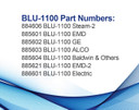 BLU-1100 Part Numbers