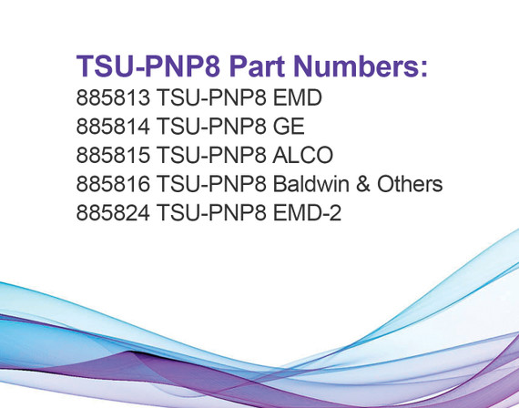 SoundTraxx Tsunami2, TSU-PNP8 Part Numbers