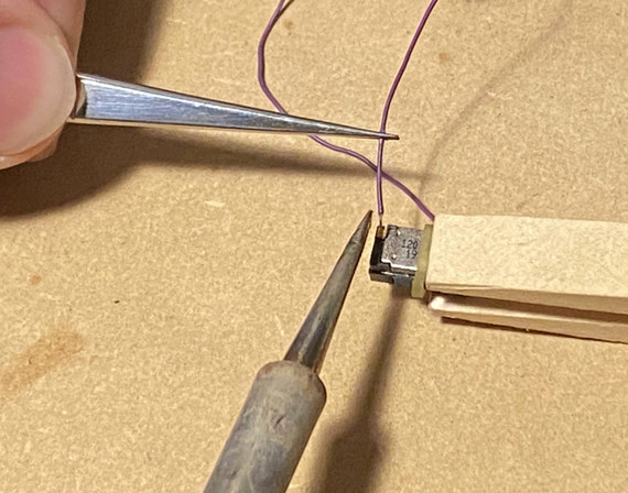 Soldering wires to Mini Cube 3