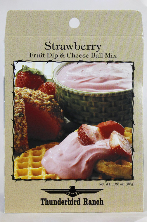Strawberry Fruit Dip & Cheese Ball Mix