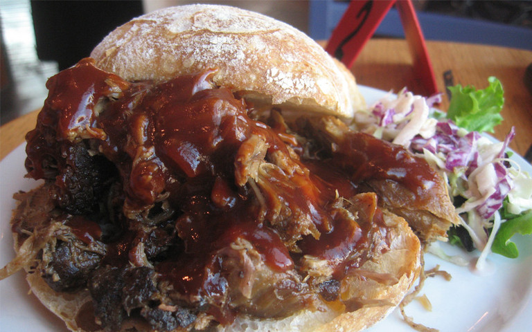 Roasted Chipotle Pulled Pork Sandwiches