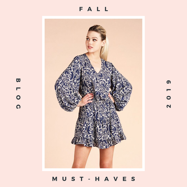 Fall 2019 Must Haves