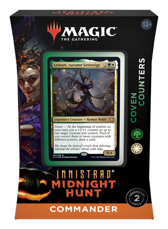 Innistrad Midnight Hunt Commander Deck Coven Counters Battle